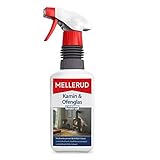 MELLERUD Kamin & Ofenglas Reiniger | 1 x 0,5 l | Reinigungsmittel zum Entfernen von hartnäckigen Verschmutzungen auf Kamin- und Ofenglasscheiben